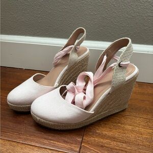 ZBY Espadrille Wedge Heels